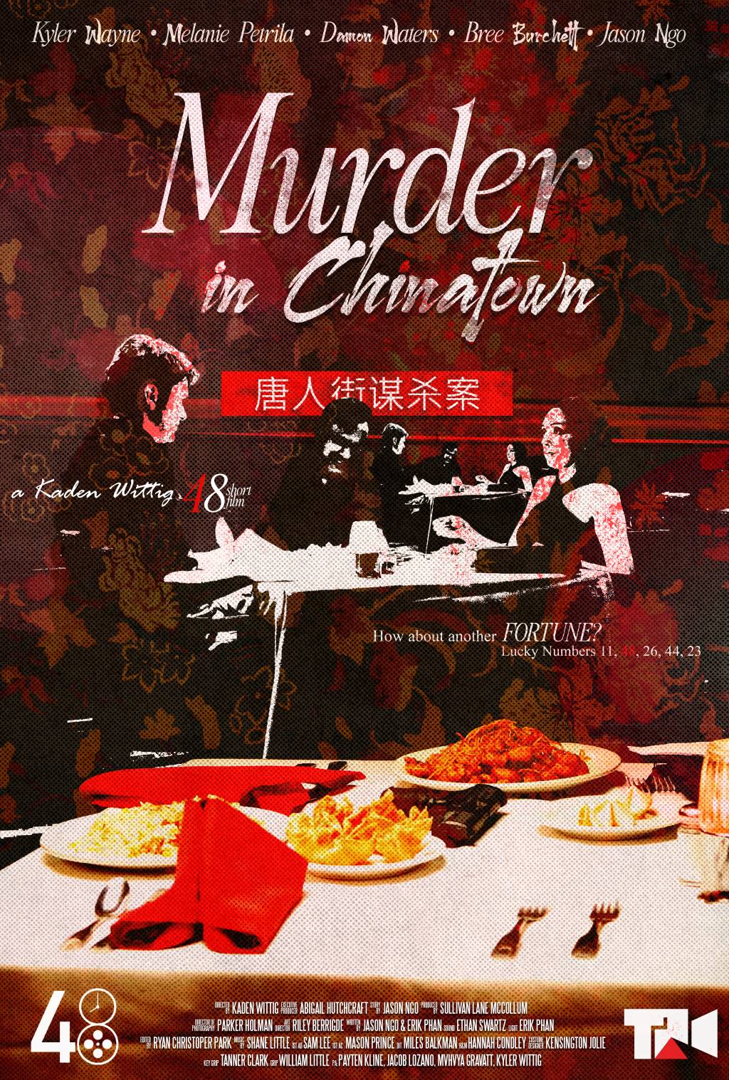 Filmposter for Murder in Chinatown